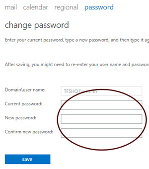 Outlook Web App - Change Password Outlook Web App - Change Password