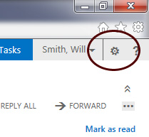 Outlook Web App - Settings Icon Outlook Web App - Settings Icon
