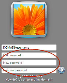 Windows 7 Change Password - Step 2