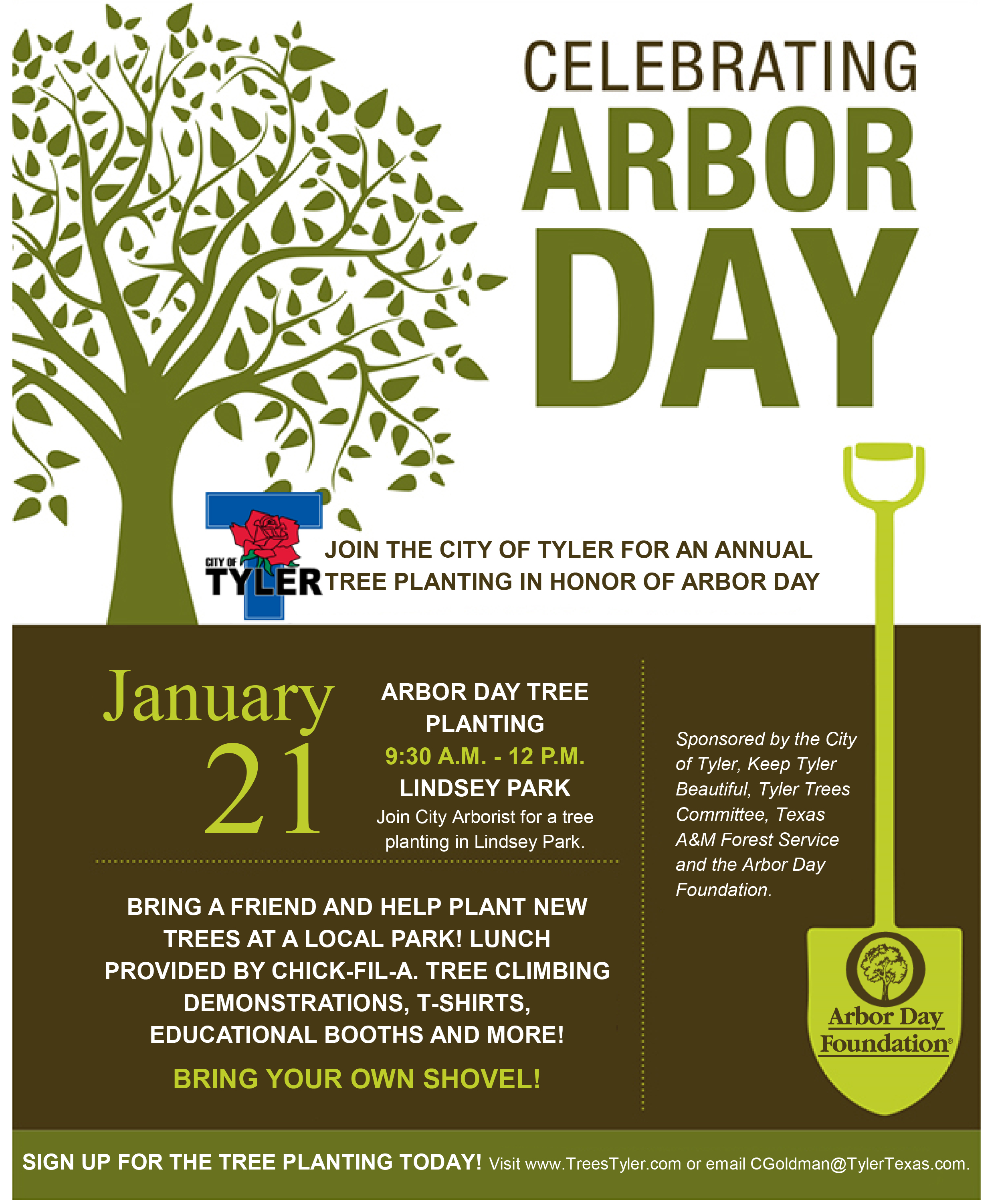 Connect | City of Tyler Arbor Day Event TFS