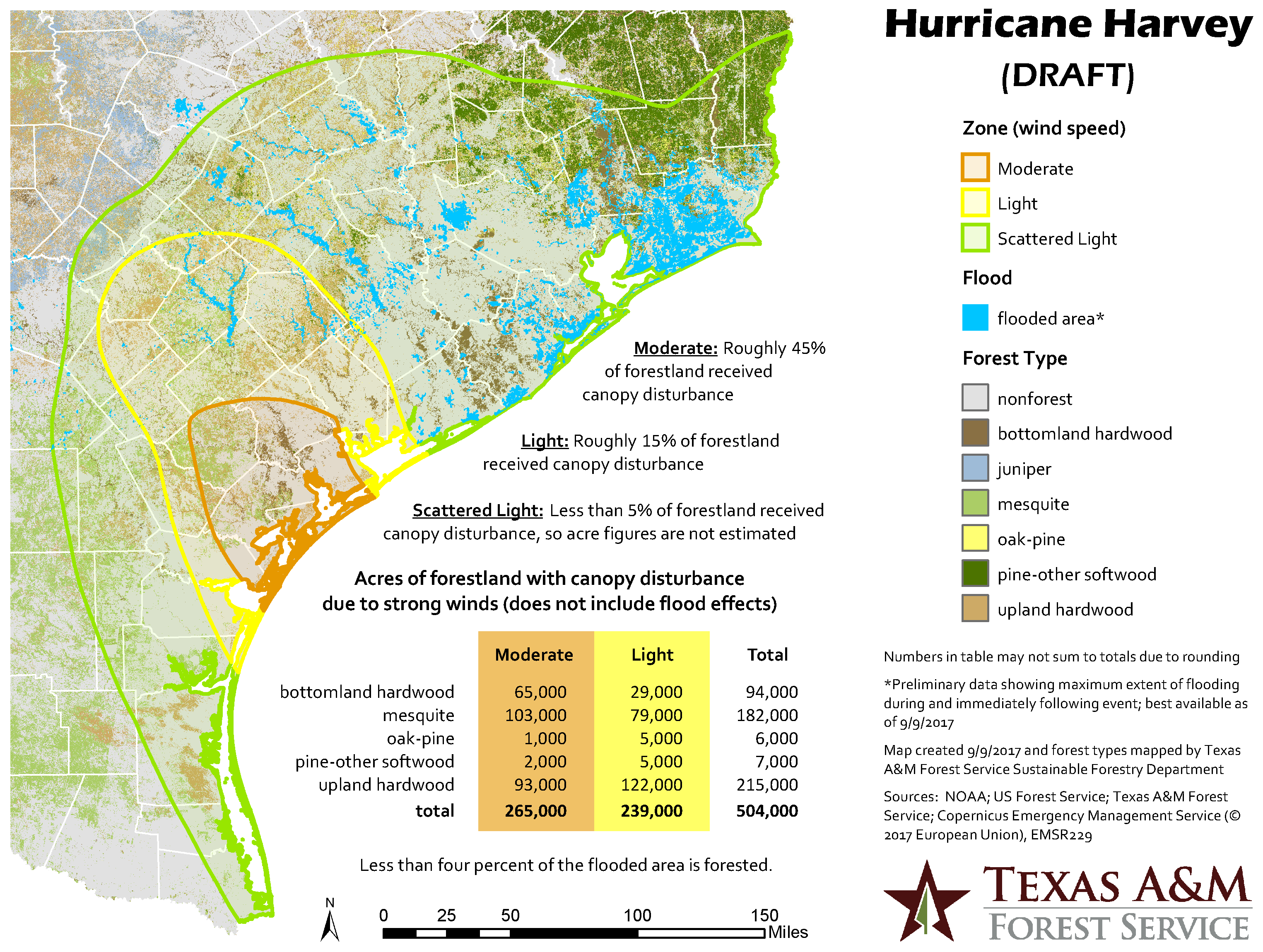 Harvey Preliminary Forest Impact (cropped)