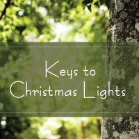 Keys to Christmas Lights by TAK