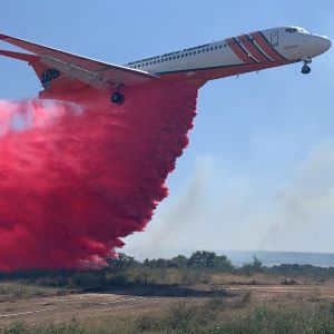 Buffalo Creek Mills County 202 Airtanker Drop