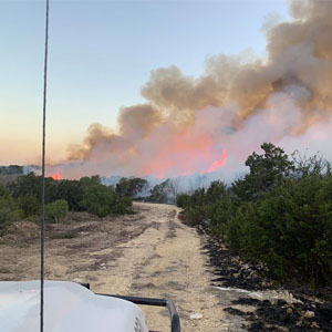 Central Texas Fire Conditions