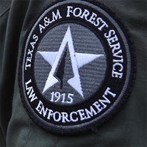 Law Enforcement LE Patch Texas A&M Forest Service
