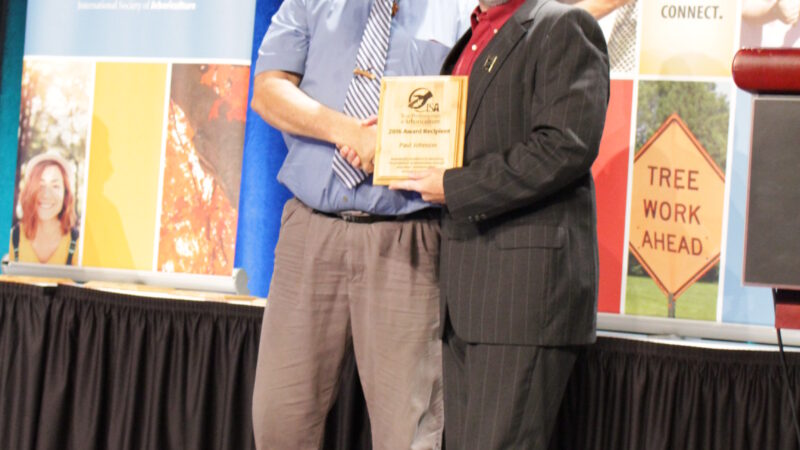 Texas A&M Forest Service Urban and Community Forestry Program Coordinator Paul Johnson