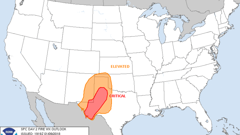 SPC graphic 9 Jan