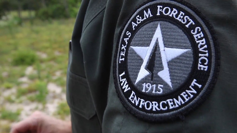 Texas A&M Forest Service Law Enforcement Officer patch.